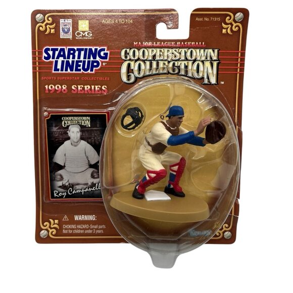 Roy Campanella Vintage Starting Lineup Christmas Tree Ornament HOF Mancave 1998 - Picture 2 of 6
